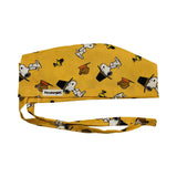 Character. scrub cap (made with licensed Charlie Brown fabric)