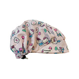 Character scrub cap (made with licensed Hello Kitty fabric)