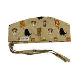 Character. scrub cap (made with licensed Star Wars fabric)