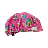 Character scrub cap (made with licensed Hello Kitty fabric)