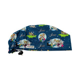 Character scrub cap (made with licensed Jetsons fabric)