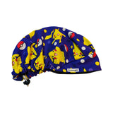 Character scrub cap (made with licensed Pokémon fabric)