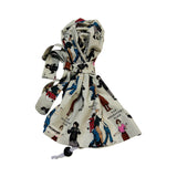 Character. scrub cap (made with licensed Breakfast Club fabric)