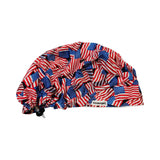 4th of July patriotic scrub cap