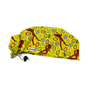 Character scrub cap (made with licensed marvel fabric)