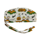 Halloween scrub cap ( made with licensed Snoopy fabric)