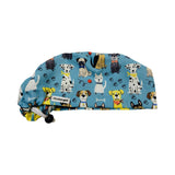 Dogs scrub cap