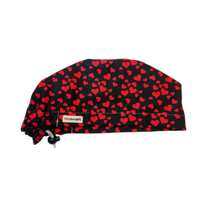 Valentine’s Day scrub cap