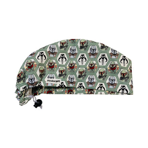 Character. scrub cap (made with licensed Star Wars fabric)