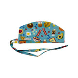 Breakfast fun scrub cap