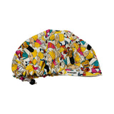 Character. scrub cap (made with licensed Hey Arnold fabric)