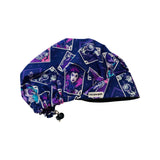 Character scrub cap (made with licensed Disney Villain fabric)