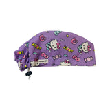 Character scrub cap (made with licensed Hello Kitty fabric)