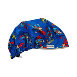 Character scrub cap (made with licensed marvel fabric)