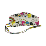 Character scrub cap (made with licensed Hello Kitty fabric)