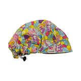 Character. scrub cap (made with licensed Care Bear fabric)