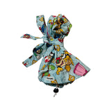 Character. scrub cap (made with licensed Mario fabric)
