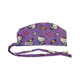 Character scrub cap (made with licensed Hello Kitty fabric)