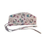 Character scrub cap (made with licensed Hello Kitty fabric)