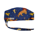 Character. scrub cap (made with licensed lion king fabric)