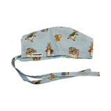 Character scrub cap (made with licensed Peter cotton tail fabric)