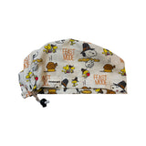 Thanksgiving. scrub cap ( made with licensed Snoopy fabric)