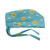 Happy. sunshine scrub cap