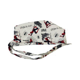 Character scrub cap (made with licensed marvel fabric)