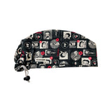 Character scrub cap (made with licensed Betty Boop fabric)