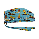Paddle. pups scrub cap