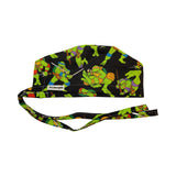 Character scrub cap (made with licensed Ninja Turtle fabric)