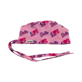 Character scrub cap (made with licensed Barbie fabric)