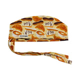 Croissant. scrub cap