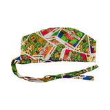 Character scrub cap (made with licensed Ninja Turtle fabric)