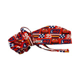 Character. scrub cap (made with licensed Disney Cars fabric)