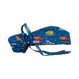 Character. scrub cap (made with licensed Disney Cars fabric)