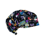 Character scrub cap (made with licensed Disney Villain fabric)