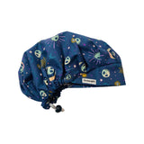 Character scrub cap (made with licensed Nightmare Before Christmas fabric)