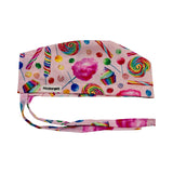 Rainbow. candy mixed scrub cap