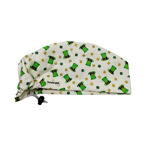 St Patrick’s Day scrub cap