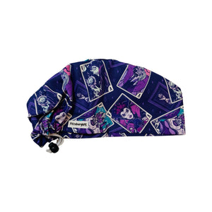 Character scrub cap (made with licensed Disney Villain fabric)