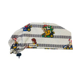 Character. scrub cap (made with licensed Mario fabric)