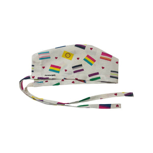 Pride. flags scrub cap