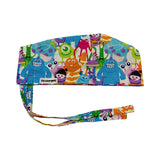 Character. scrub cap (made with licensed monsters inc fabric)