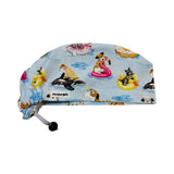 Pool. pups scrub cap