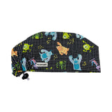 Character. Scrub Cap (made with licensed Monsters Inc fabric)