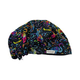 Flamingo scrub cap