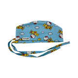 Character scrub cap (made with licensed Hello Kitty fabric)