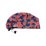 4th of July patriotic scrub cap