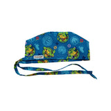 Character scrub cap (made with licensed ninja turtles fabric)